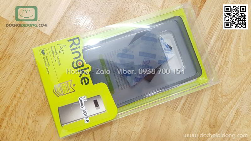 Ốp lưng Samsung Note 8 Ringke Air