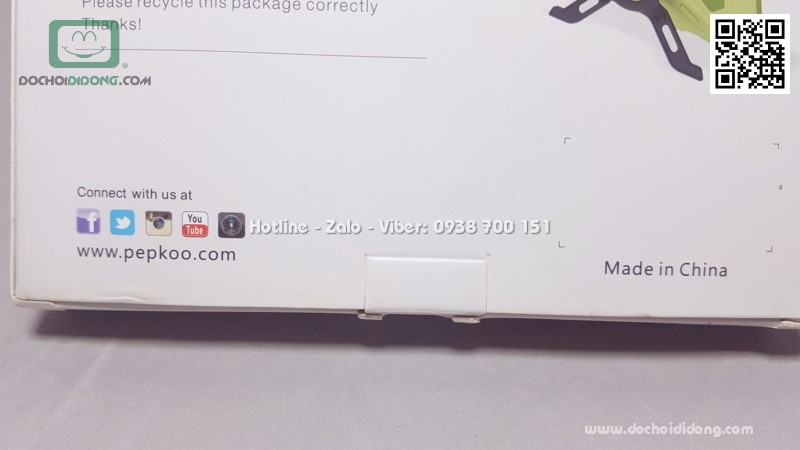 Ốp lưng chống sốc iPad Mini 1 2 3 Pepkoo có chống lưng