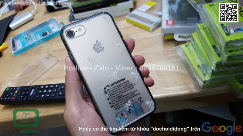 Ốp lưng iPhone 8 Ringke dẻo trong cao cấp