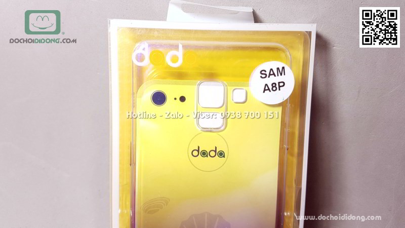 Ốp lưng Samsung A8 Plus 2018 Dada hào quang