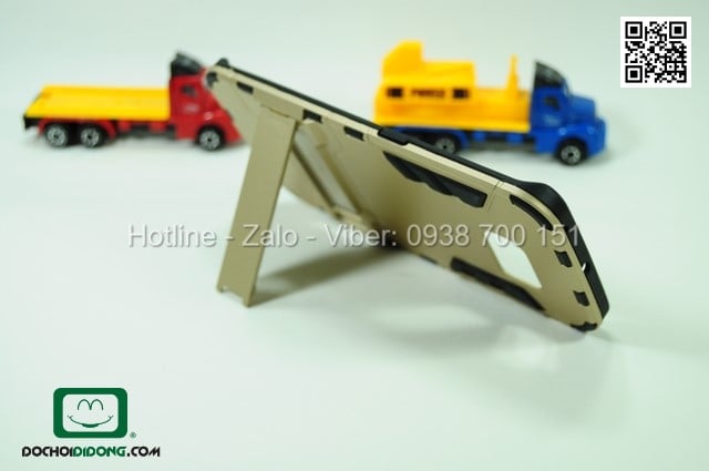 Ốp lưng Samsung Galaxy S6 Edge Iron Man chống sốc có chống lưng