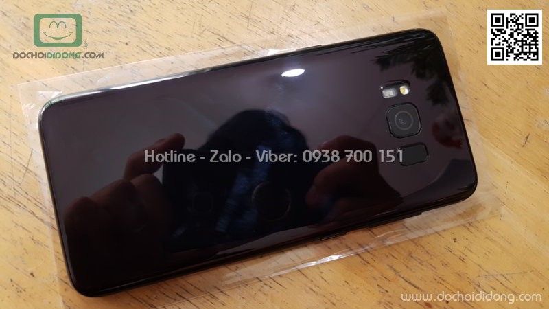 Miếng dán cường lực dẻo Samsung S8 Plus Zacase 3D kèm dán sau