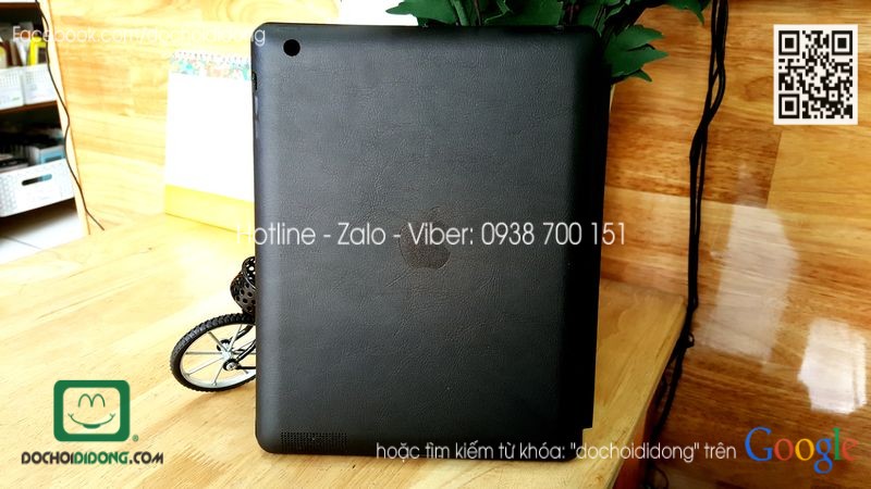 Bao da iPad 2 3 4 nắp gập