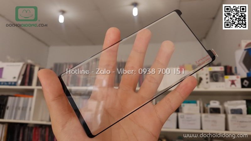 Miếng dán cường lực full màn hình Samsung Note 8 5D cao cấp full keo