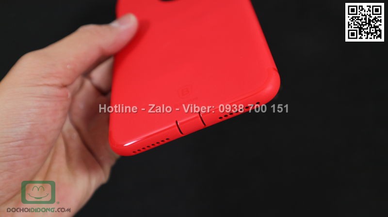 Ốp lưng iPhone 8 Plus Simple Series dẻo nhám siêu mỏng