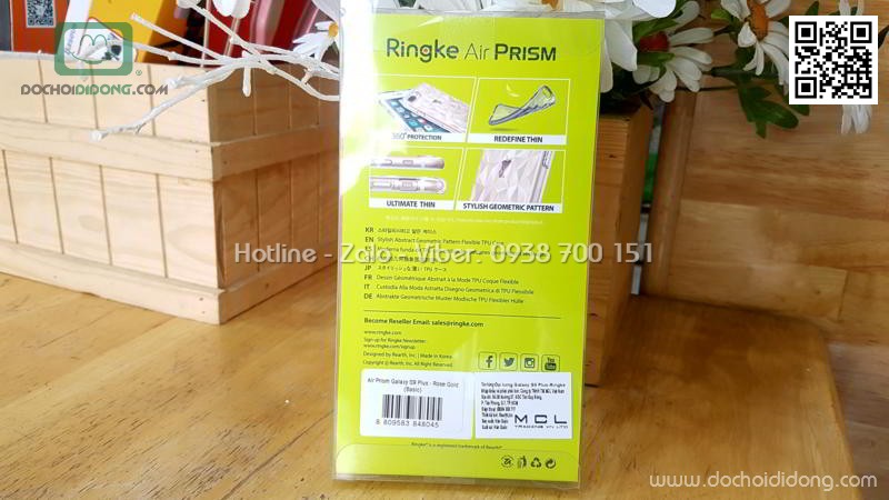 Ốp lưng Samsung S9 Plus Ringke Air Prism