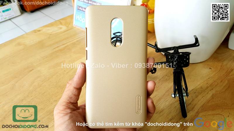 Ốp lưng Xiaomi Redmi Note 4 Nillkin vân sần