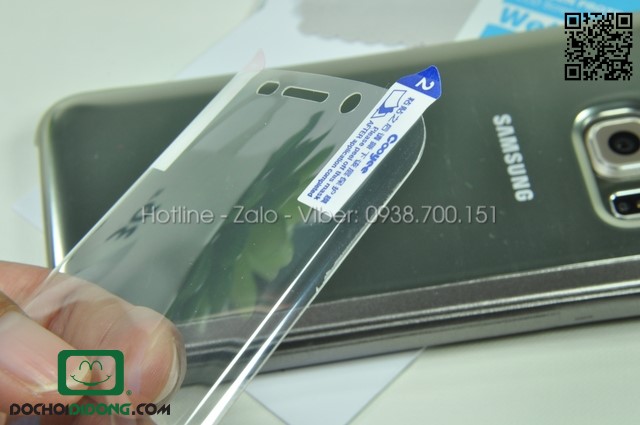 Miếng dán Samsung Galaxy S6 Edge Cooyee 6H full màn hình