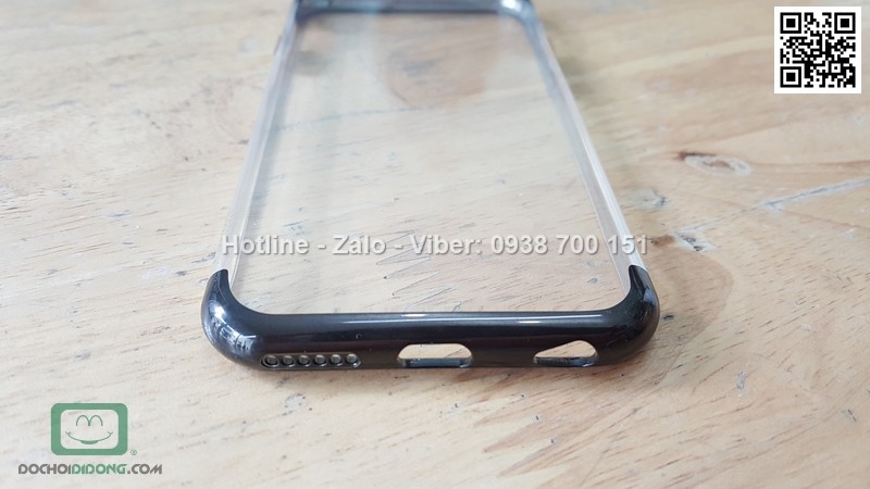 Ốp lưng iPhone 6 6s dẻo trong viền màu