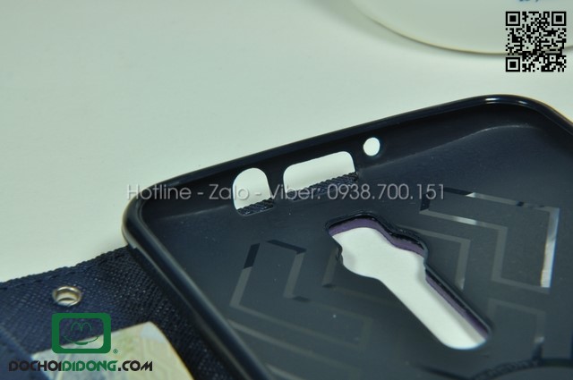 Bao da Asus Zenfone 2 ZE551ML Mercury quai gài may mép