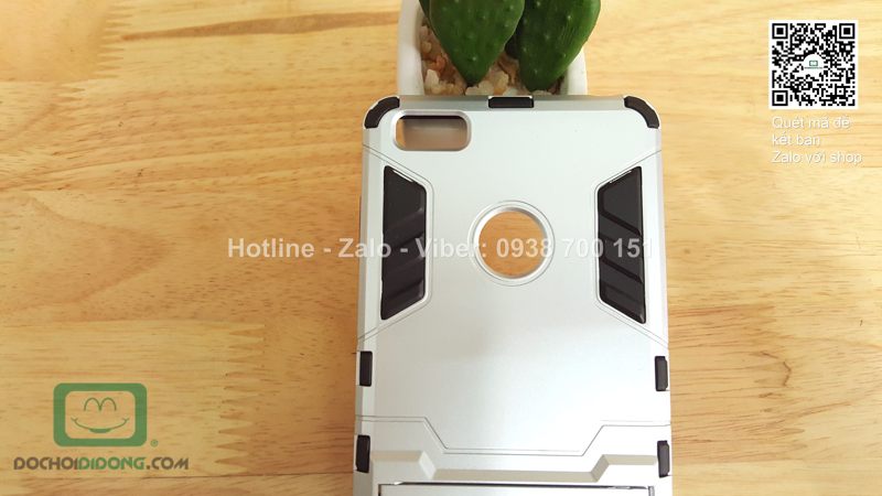 Ốp lưng Xiaomi Mi 4C Iron Man chống sốc có chống lưng