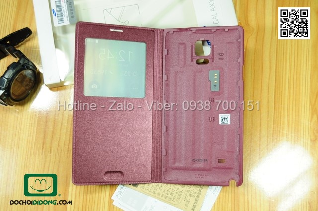 Flip cover Samsung Galaxy Note 4 chính hãng