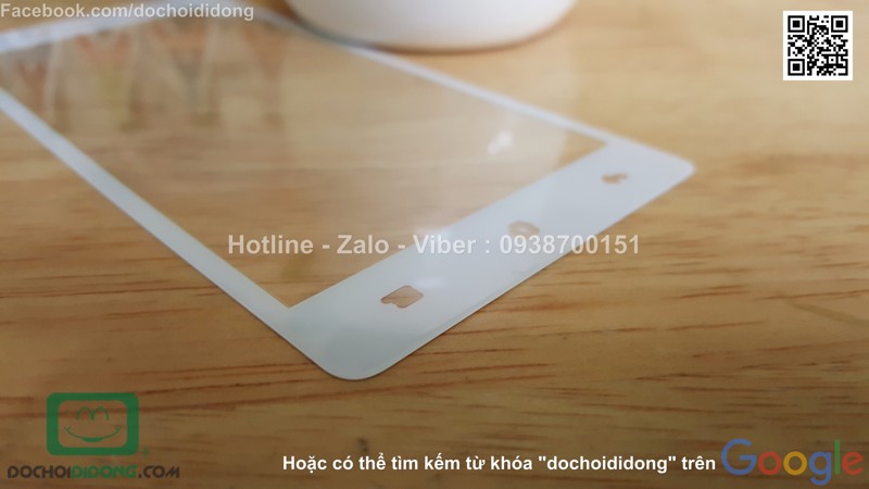 Miếng dán cường lực OPPO R7 KYK full màn hình