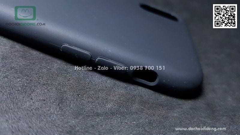 Ốp lưng iPhone X XS Nillkin Flex dẻo nhung