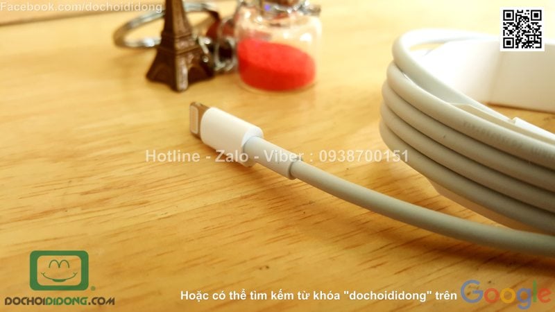 Cáp sạc Apple iPhone 8 Lightning chính hãng