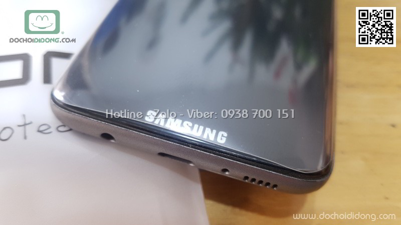 Bộ 3 miếng dán full màn hình Samsung S8 Gor kèm dán sau