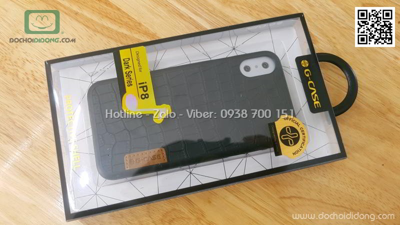 Ốp lưng iPhone X G-Case Dark Series