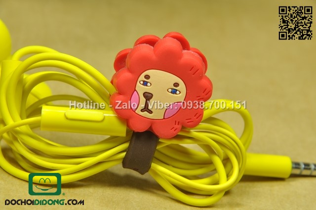 Dây buộc tai nghe hình thú
