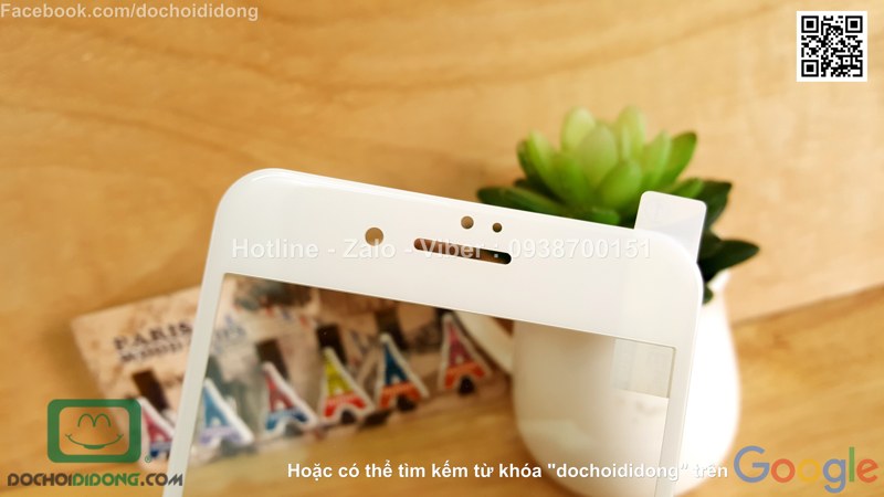 Miếng dán màn hình iPhone 8 Plus Baseus full màn hình 9H