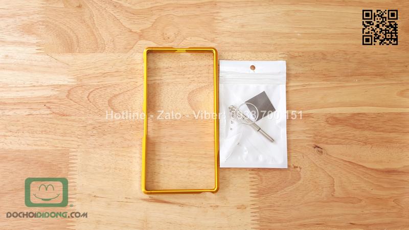 Ốp viền Sony Xperia Z5 Premium nhôm phay cao cấp