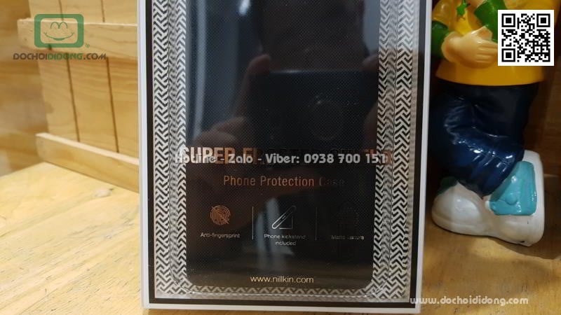 Ốp lưng Samsung Note 8 Nillkin vân sần