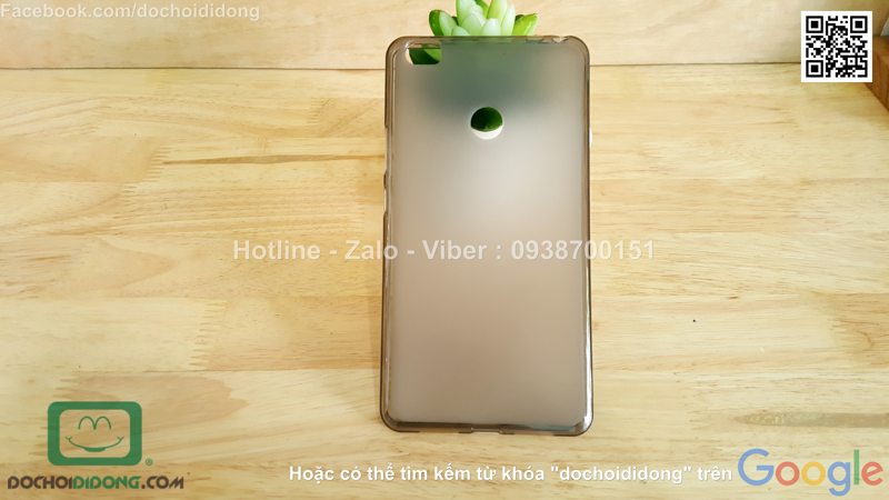 Ốp lưng Xiaomi Mi Max dẻo viền trong