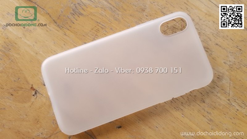 Ốp lưng iPhone X Benks TPU dẻo