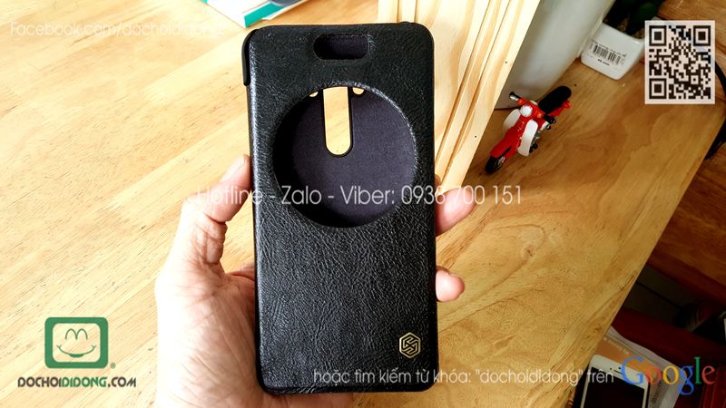 Bao da Asus Zenfone Selfie ZD551K Nillkin Qin