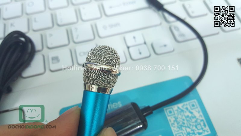 Micro hát karaoke dành cho điện thoại cỡ nhỏ