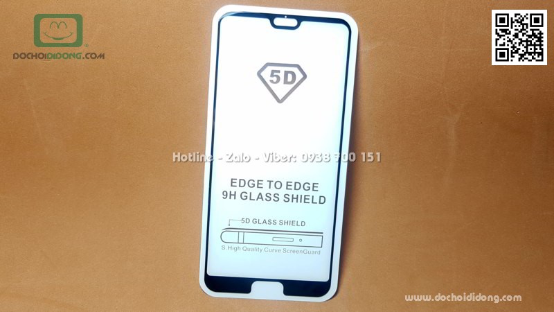 Miếng dán cường lực Huawei P20 Pro Zacase full keo