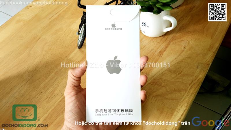 Miếng dán cường lực iPhone 5 5s SE 9H