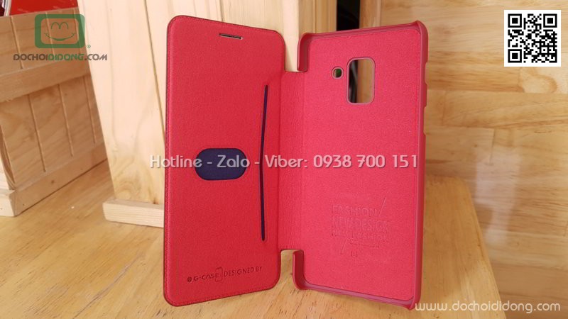 Bao da Samsung A8 2018 G-Case Business Series