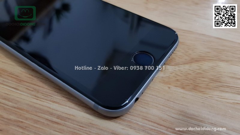 Miếng dán cường lực full màn hình iPhone 6 6S Zacase 3D Elite