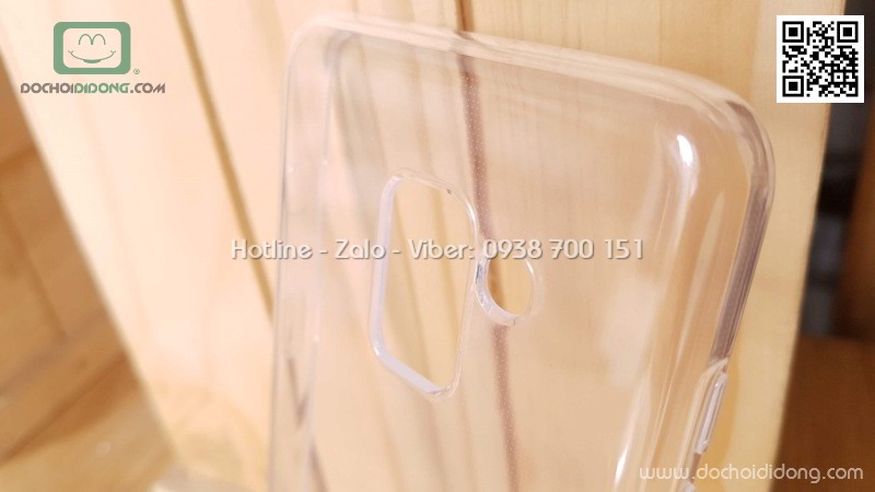 Ốp lưng Samsung A8 2018 G-Case Cool Series dẻo trong