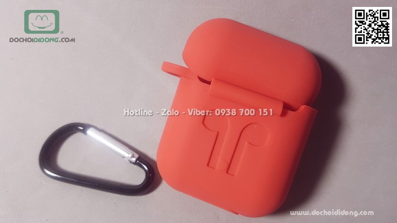 Hộp đựng Airpod cao su có nắp đậy