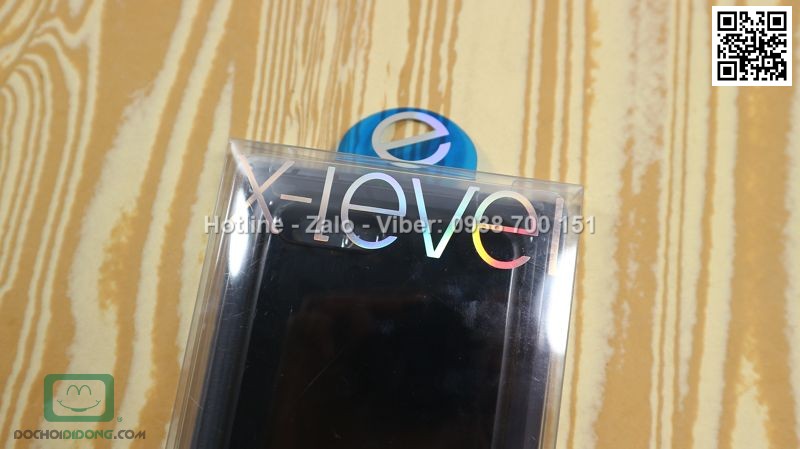 Ốp lưng iPhone 8 Plus X-Level dẻo đen bóng siêu mỏng