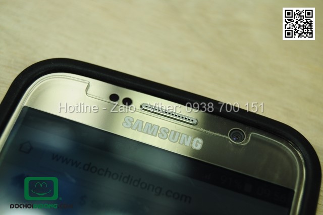 Ốp lưng Samsung Galaxy S6 Iron Man chống sốc có chống lưng