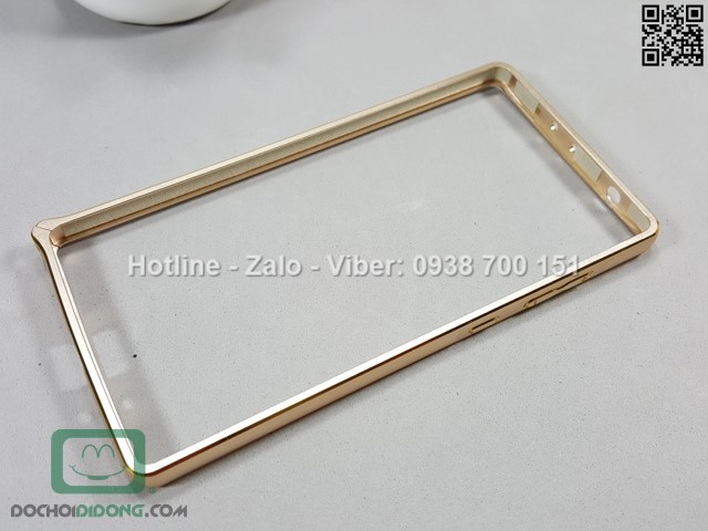 Ốp viền Oppo Mirror 3 nhôm phay chốt gài