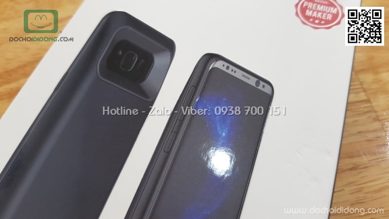 Ốp lưng sạc dự phòng Samsung S8 Plus Baseus 5500mah