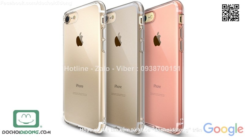 Ốp lưng iPhone 7 Ringke dẻo trong siêu mỏng