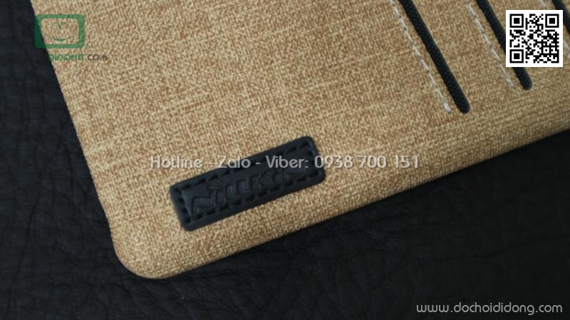 Ốp lưng Samsung Note 8 Nillkin Classy vân vải nhét card