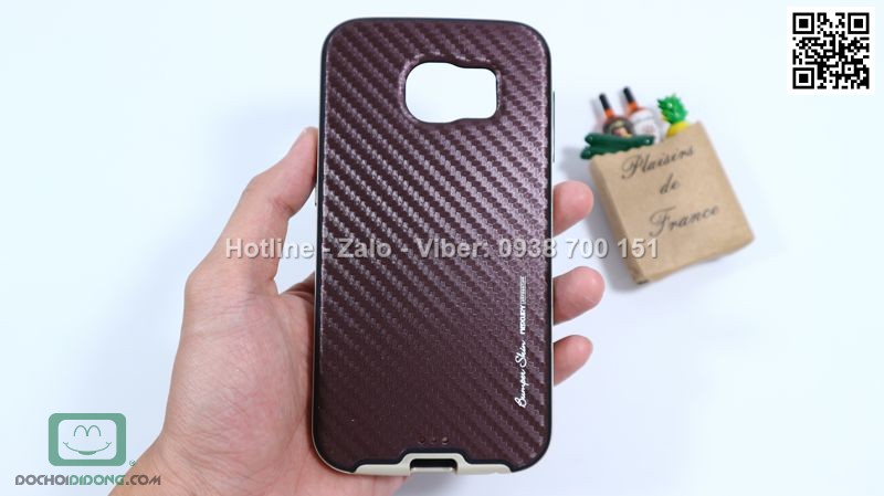 Ốp lưng Samsung Galaxy S6 Mercury Bumper Skin chống sốc