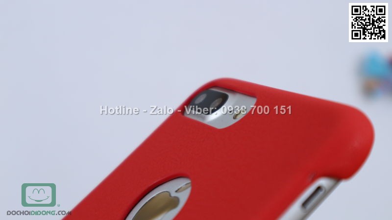 Ốp lưng iPhone 7 Plus G Case vân da cao cấp êm ái