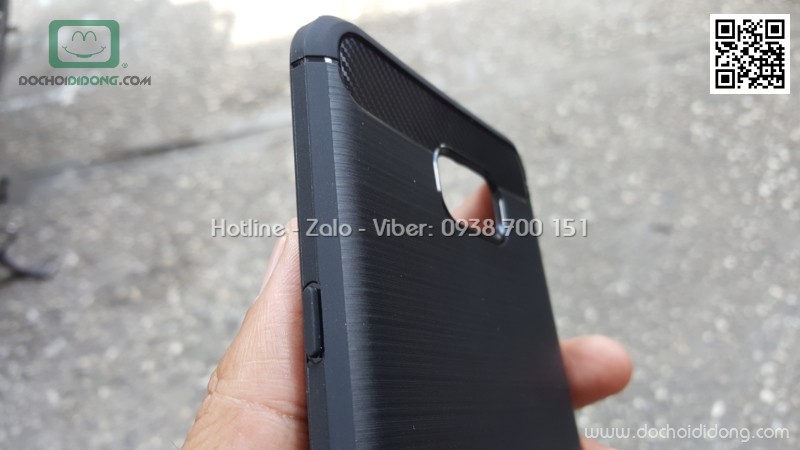 Ốp lưng Samsung Galaxy C9 Pro Likgus chống sốc vân kim loại