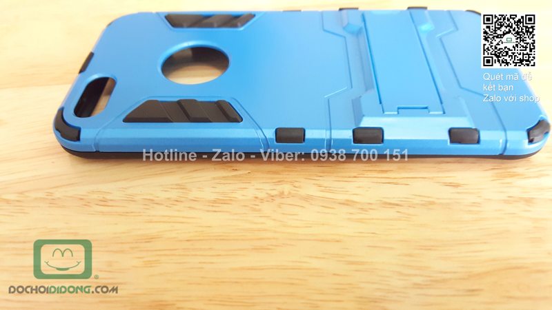 Ốp lưng iPhone 5 5S Iron Man chống sốc có chống lưng