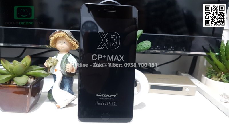 Miếng dán cường lực full màn hình iPhone 7 8 Plus Nillkin XD CP Max 9H