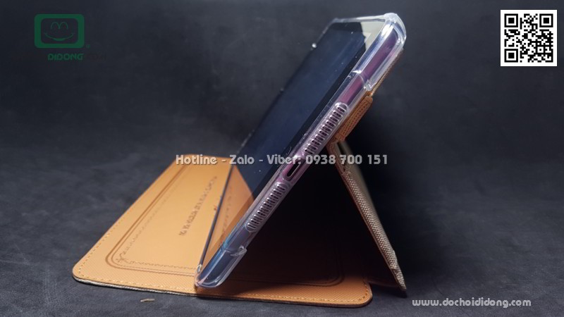 Bao da iPad Mini 1 2 3 Kaku mặt vải cao cấp