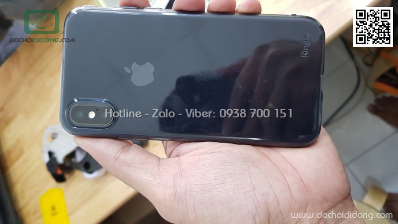 Ốp lưng iPhone X Ringke Air