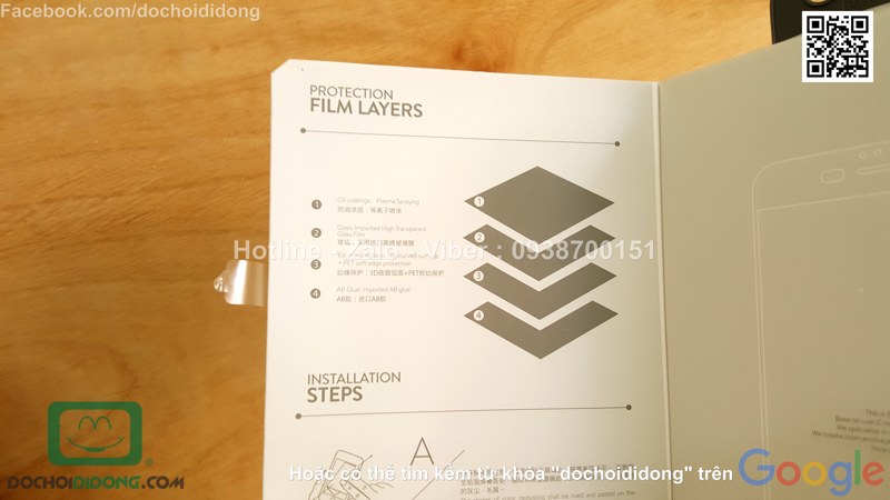 Miếng dán màn hình iPhone 8 Plus Baseus full màn hình 9H