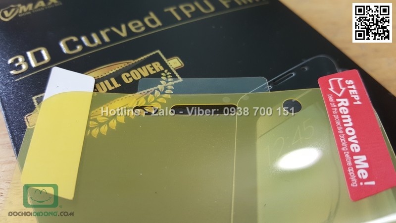 Miếng dán màn hình Samsung Galaxy J7 Prime Vmax full màn hình